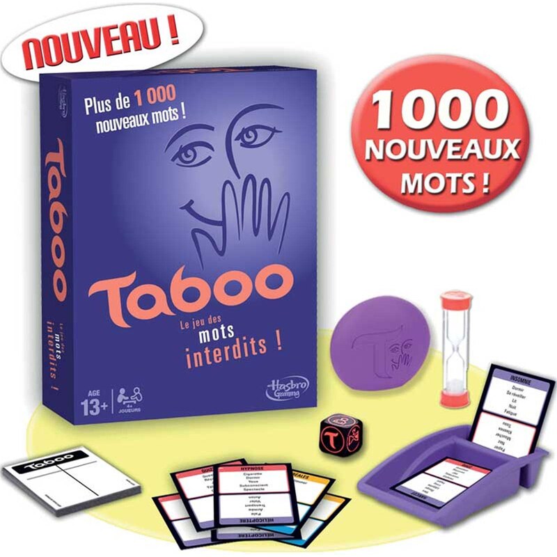 Taboo party game Hasbro