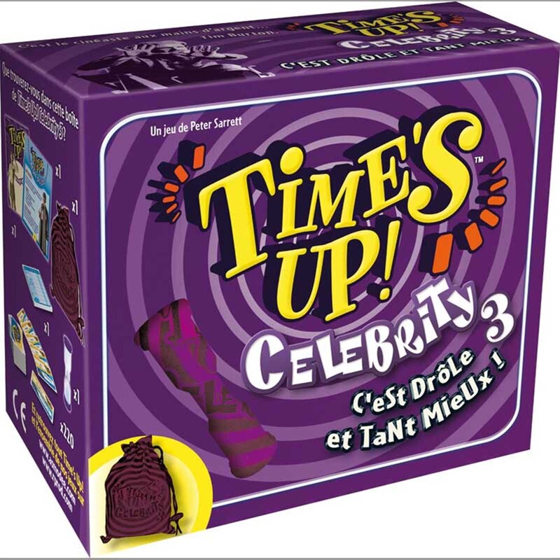 Asmodee Editions Time's Up! Celebrity 3 - Jeu de société - multicolore