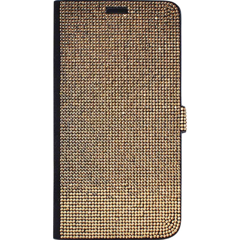 Coque clapet avec strass Samsung Galaxy Note 4 The Kase