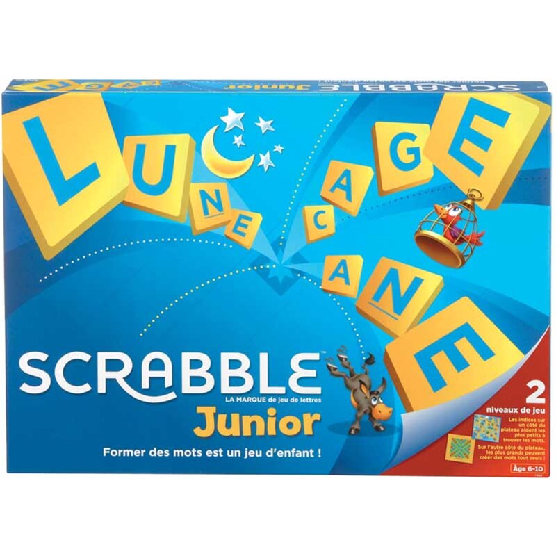 Jeu de société Scrabble junior Mattel