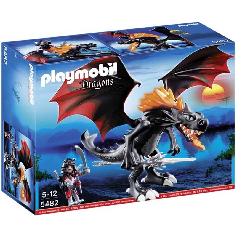 Dragon royal et flemme lumineuse Dragons Playmobil