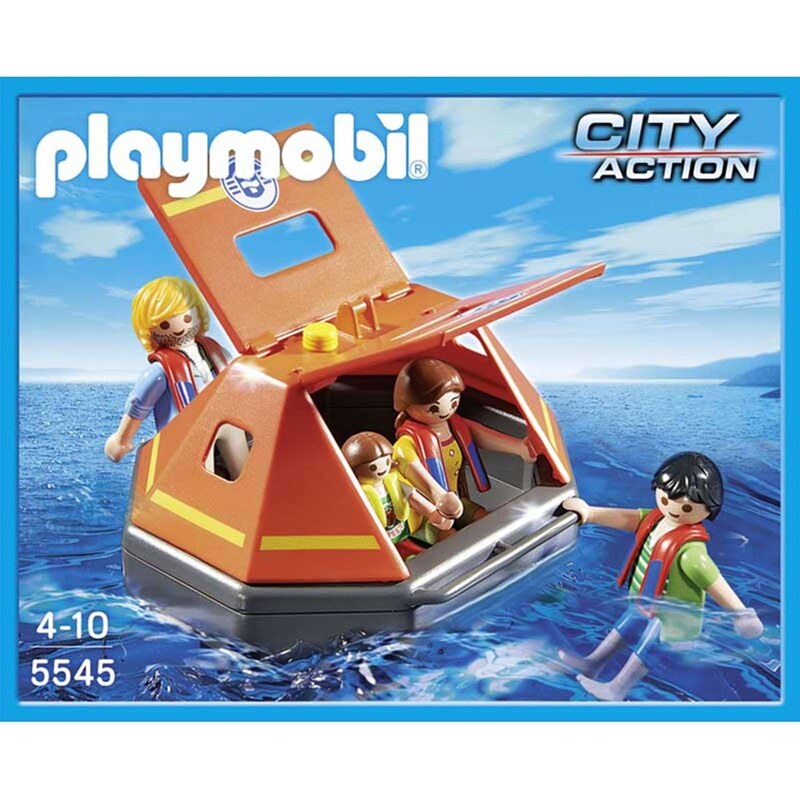Nauffrages avec radeau City Action Playmobil