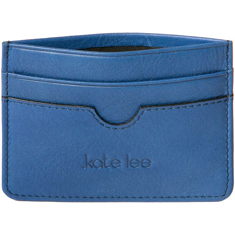 Kate Lee Anys - Porte-cartes en cuir - bleu