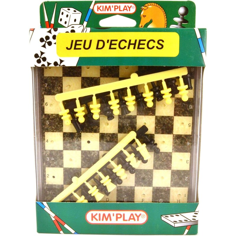 Kim'Play Jeu d'échecs - multicolore