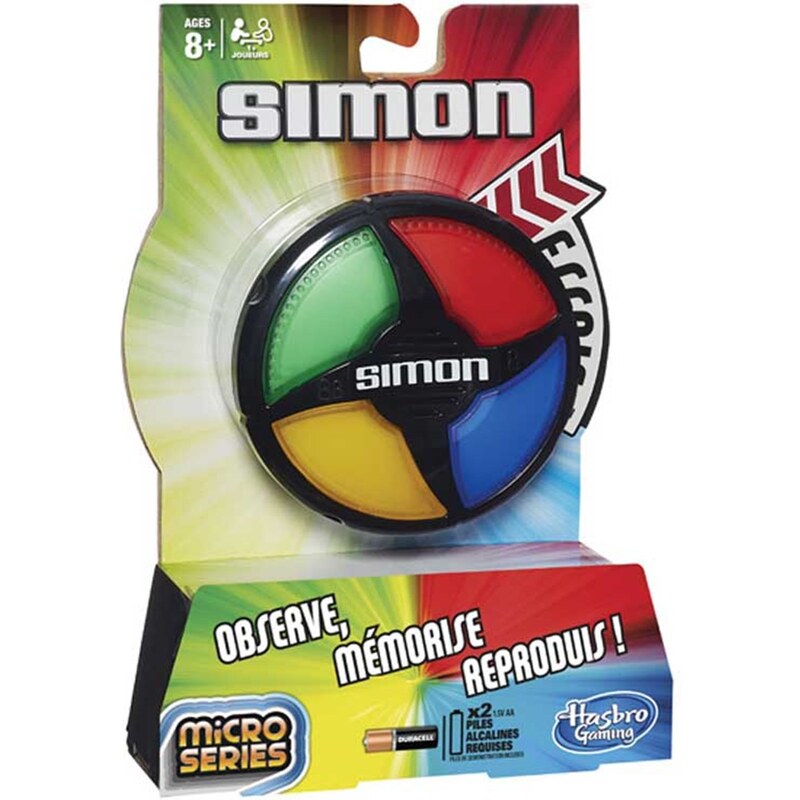 Hasbro Simon micro séries - multicolore