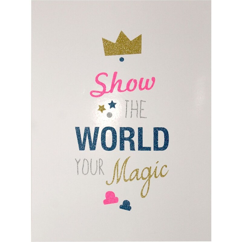 The Cool Company Show The World Your Magic - Affiche - blanc