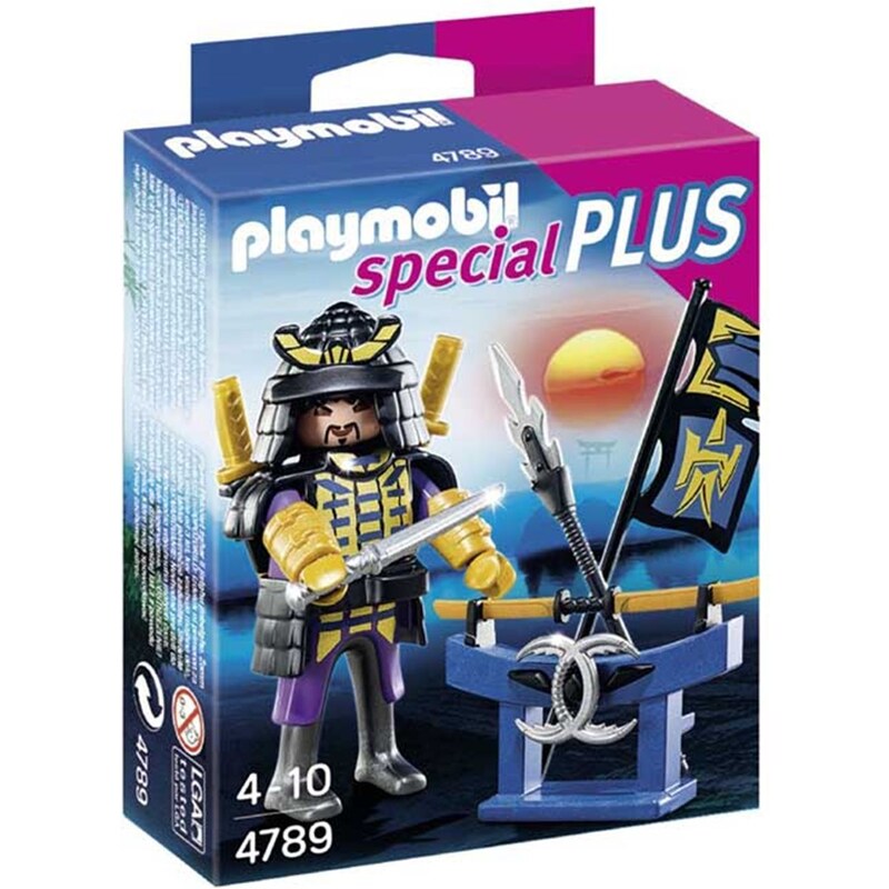 Playmobil Spécial plus - Samourai avec armes - multicolore