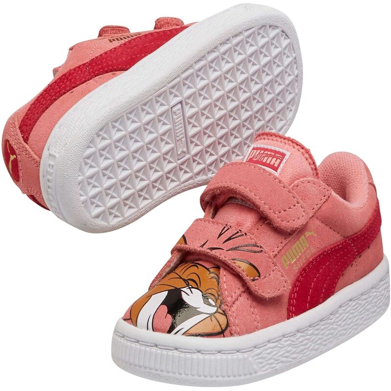 Puma Tom&Jerry - Baskets - en cuir rose