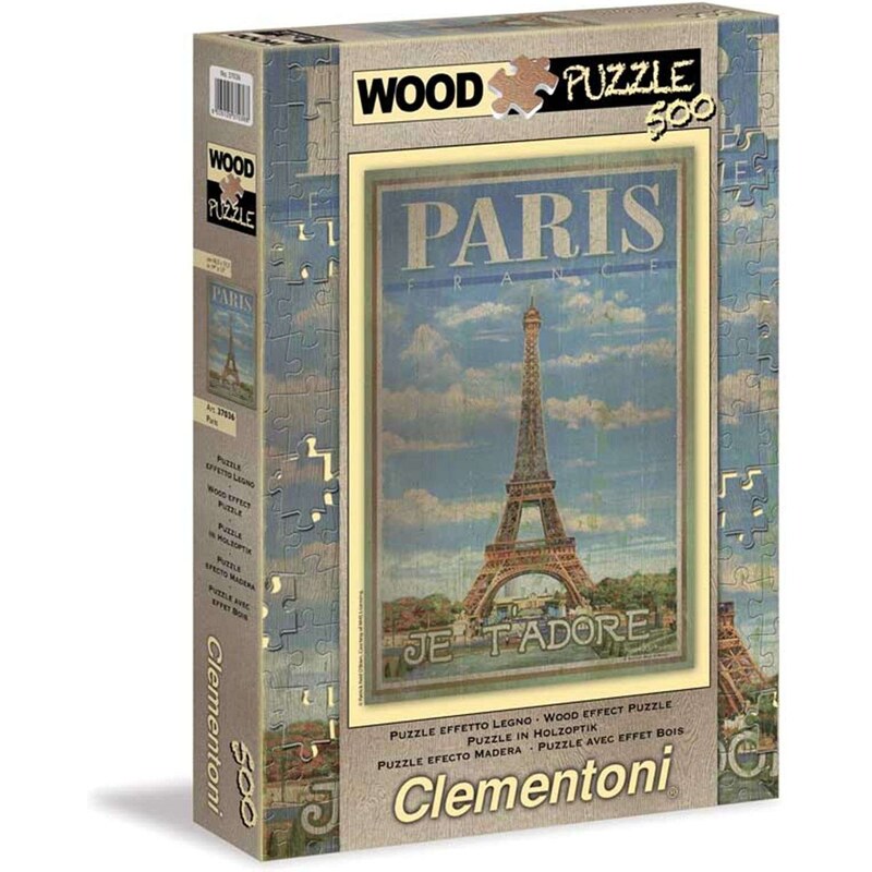 Clementoni Puzzle 500 pièces paris - Puzzle - multicolore