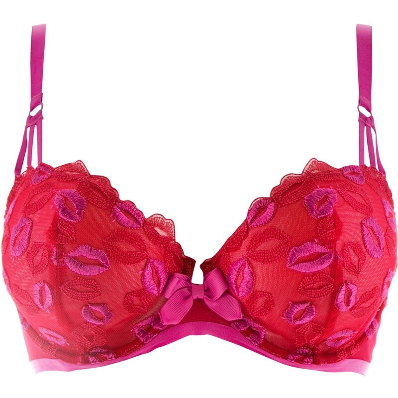 Oups! French Kiss - Soutien-gorge corbeille - rouge/rose