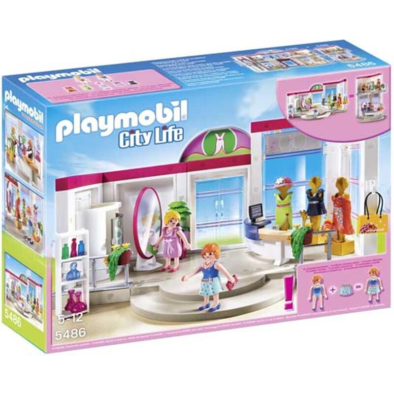 Boutique de vètements City life Playmobil
