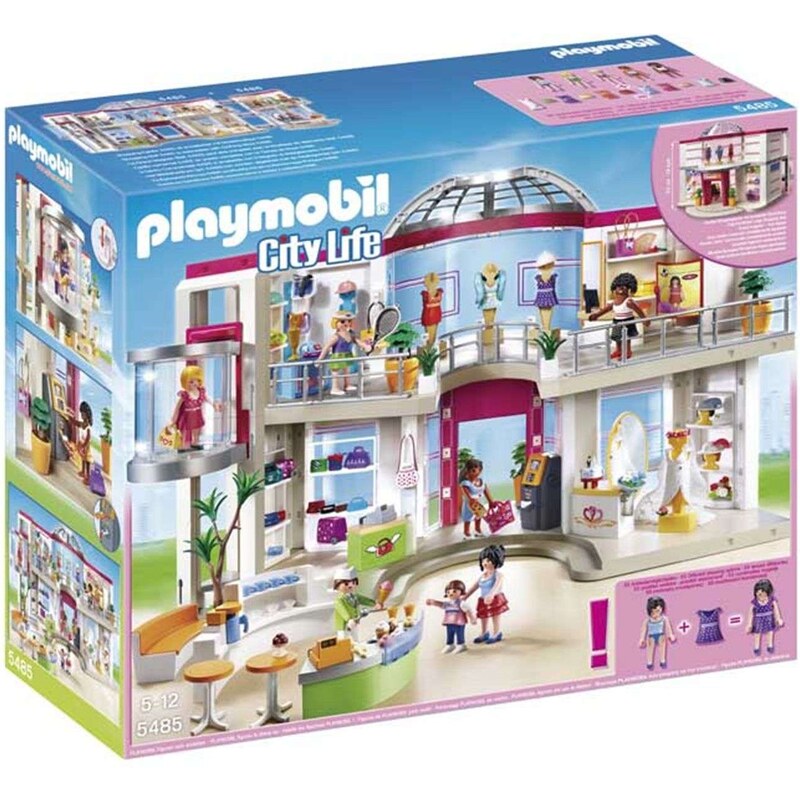 Grand magasin aménagé City Life Playmobil