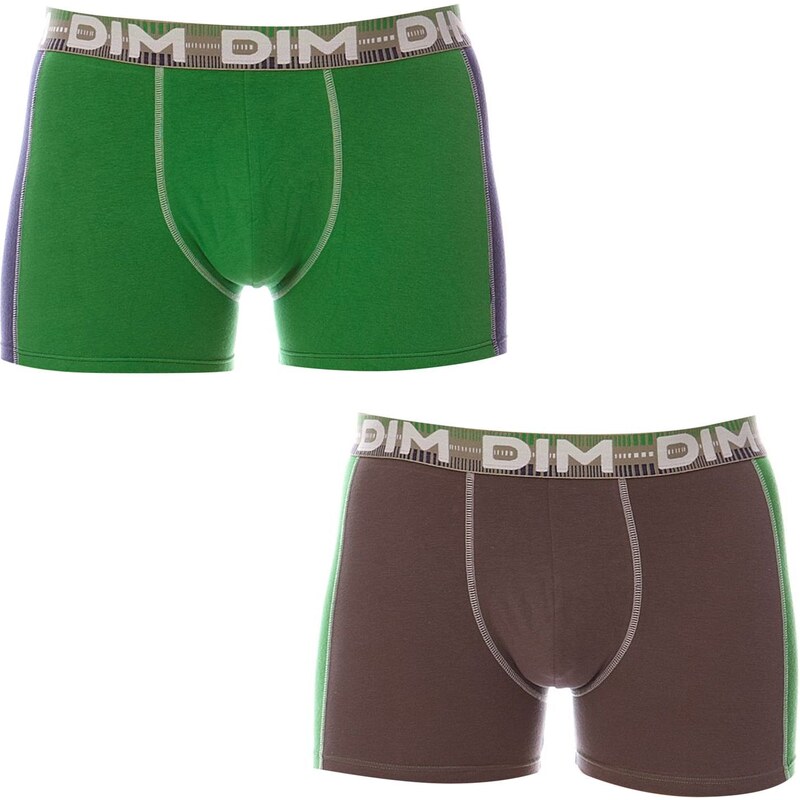 Pack de 2 boxers 3D Flex Dynamic Dim Sous vêtement Homme