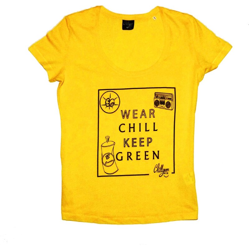 Chillgreen T-shirt - jaune