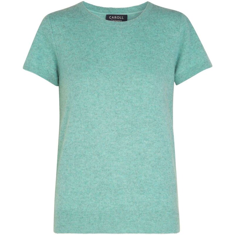 Caroll Maud - T-shirt en cachemire - vert clair
