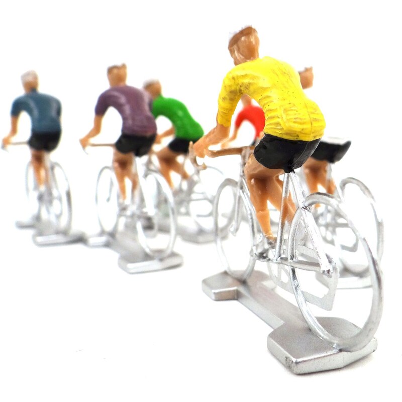Wonderkids Assortiment de 6 coureurs cyclistes - multicolore