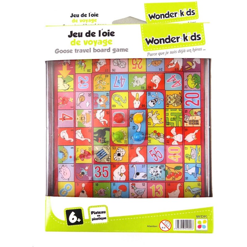 Wonderkids Voyage - Jeu de l'oie - 6 ans +