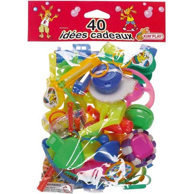 WDK Partner 40 idées cadeaux dans un sachet festif - multicolore