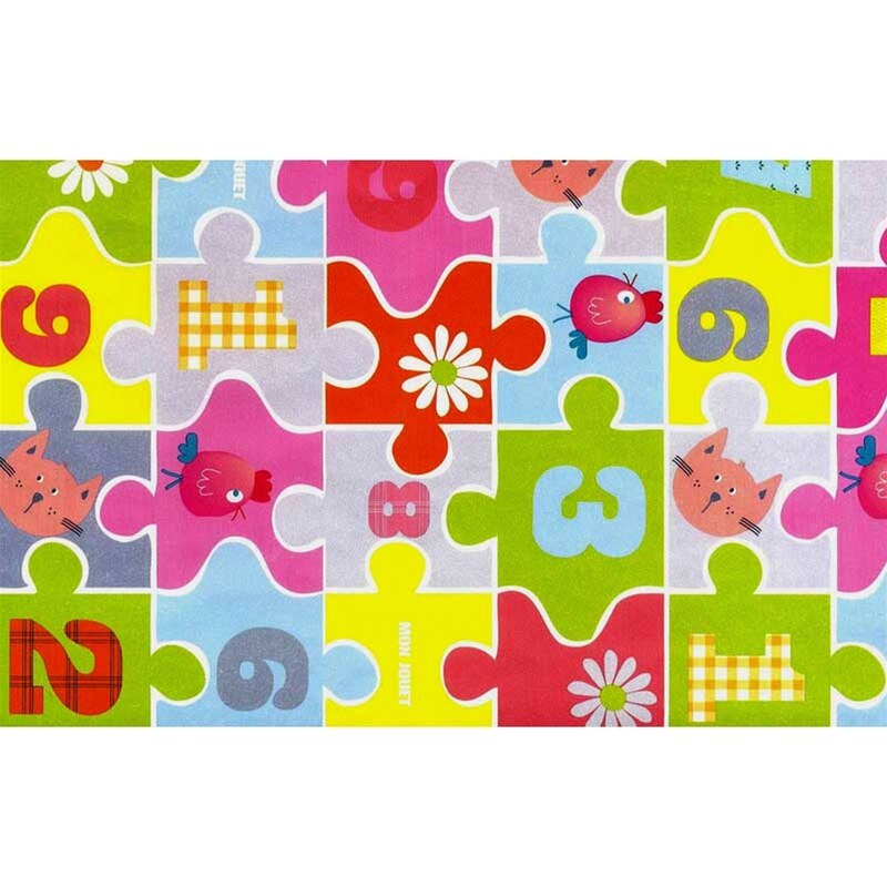 Papier cadeau motif puzzle WDK Partner