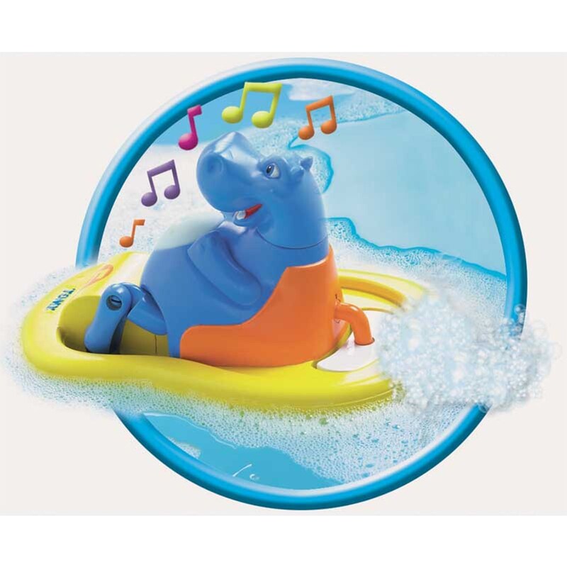 Jouet de bain Hippo Pédalo Tomy