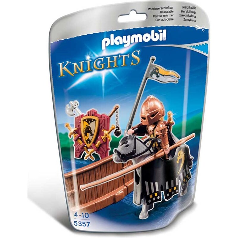 Playmobil Playmobil - Ensemble piste joute et chevalier - multicolore