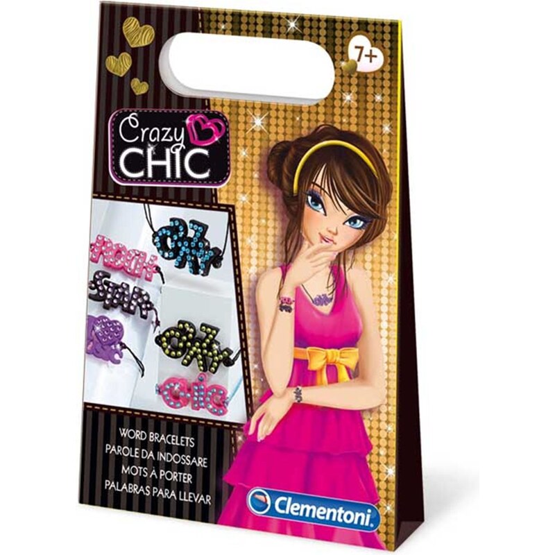 Clementoni Crazy Chic - Mots à porter crazychic - multicolore