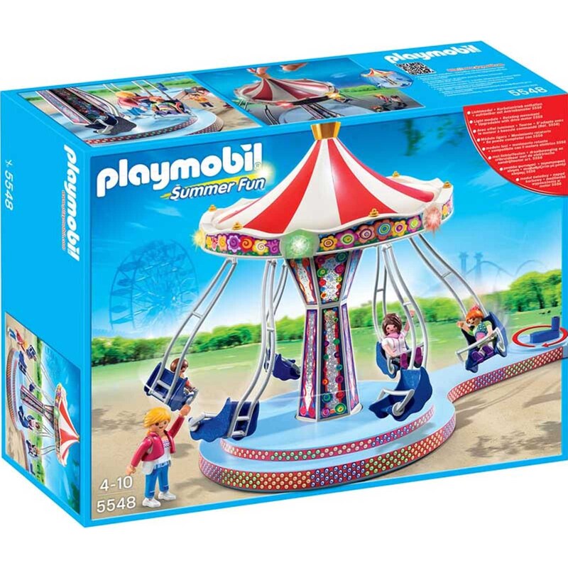 Manège de chaises volantes Summer fun Playmobil