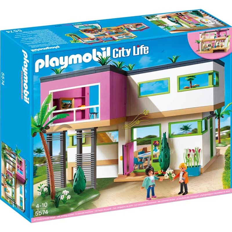 Playmobil City life - Maison moderne - multicolore
