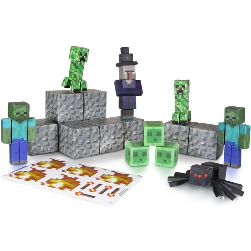 Giochi Preziosi Minecraft - Jeu de construction 30 pièces - multicolore