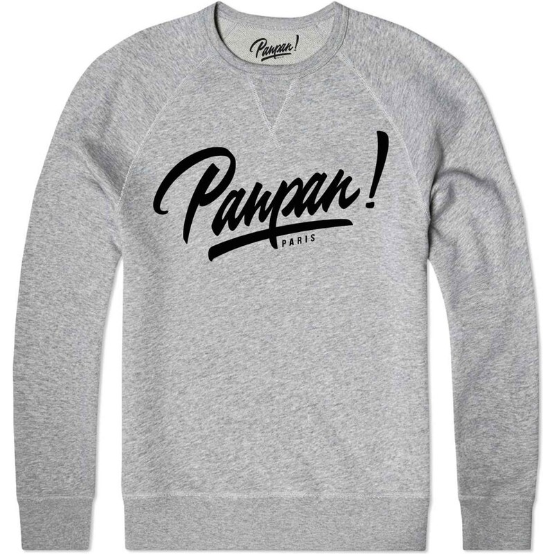 Sweat shirt coton bio panpan paris logo Panpan Paris