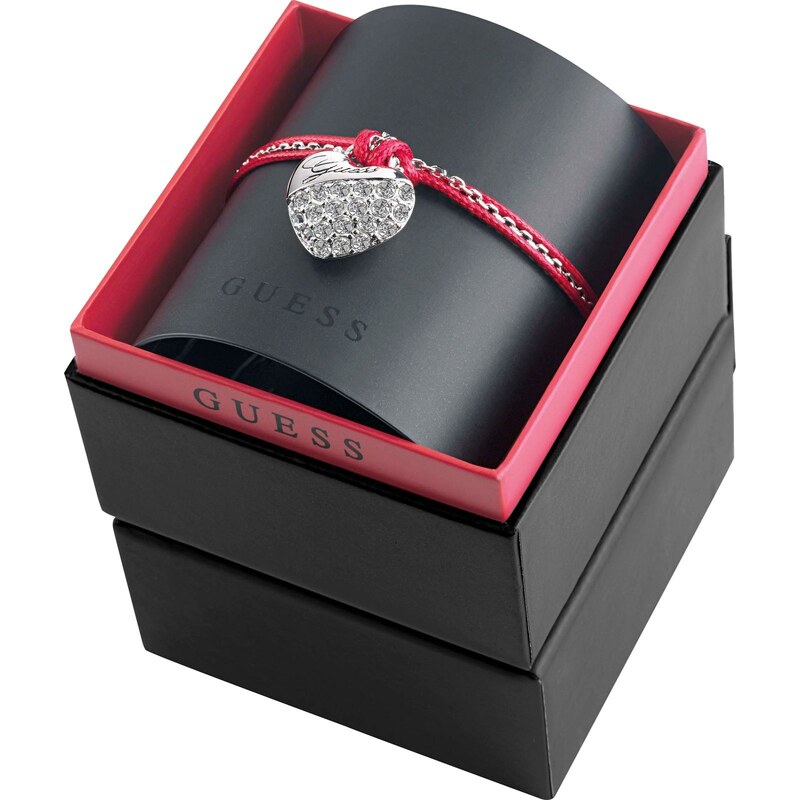 Guess My Heart in a Box - Bracelet - rouge