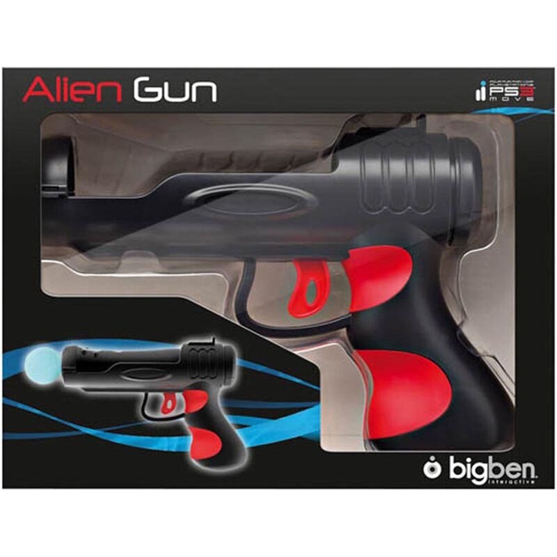 WDK Partner Playstation Move - Pistolet Alien Gun - multicolore