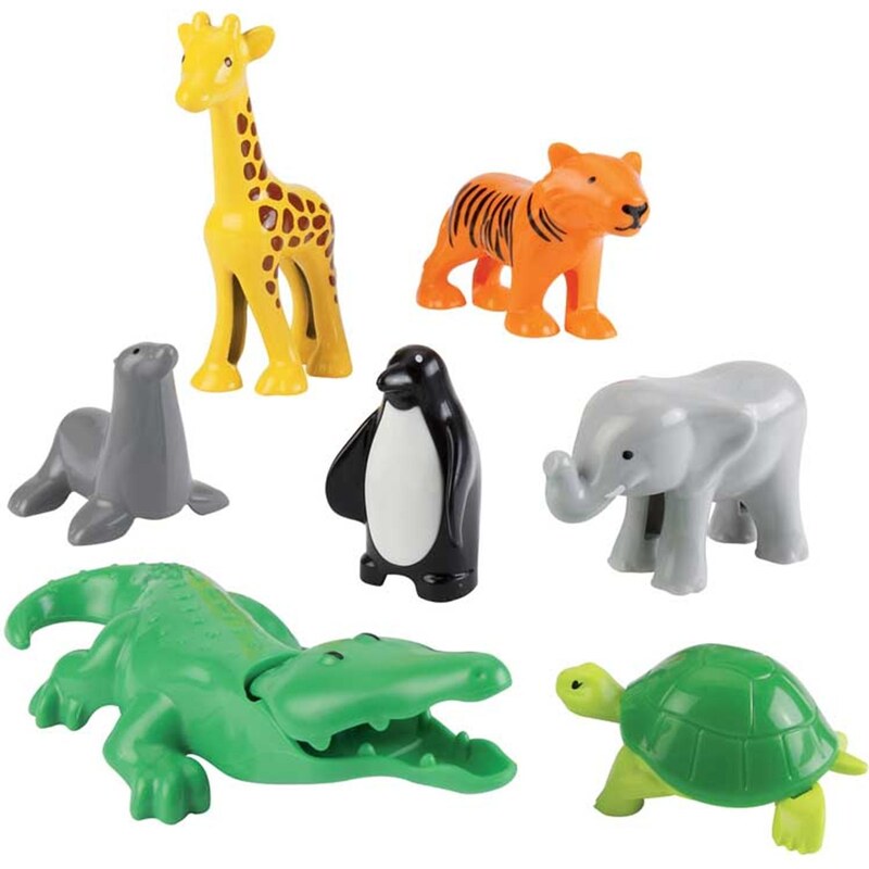 Ecoiffier Lot de 7 figurines - multicolore