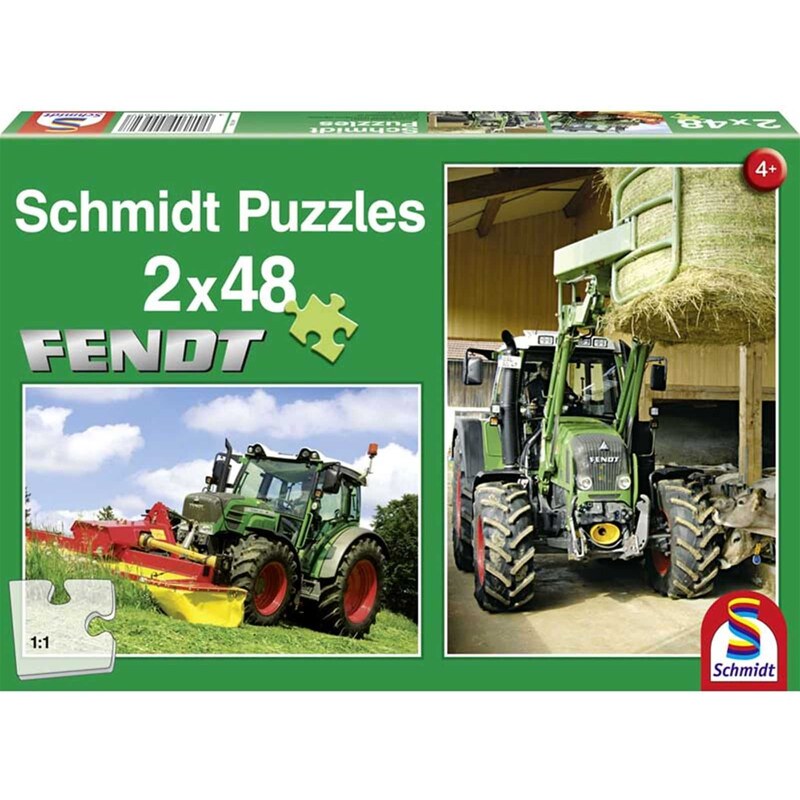Schmidt Puzzle 2 x 48 pièces - multicolore