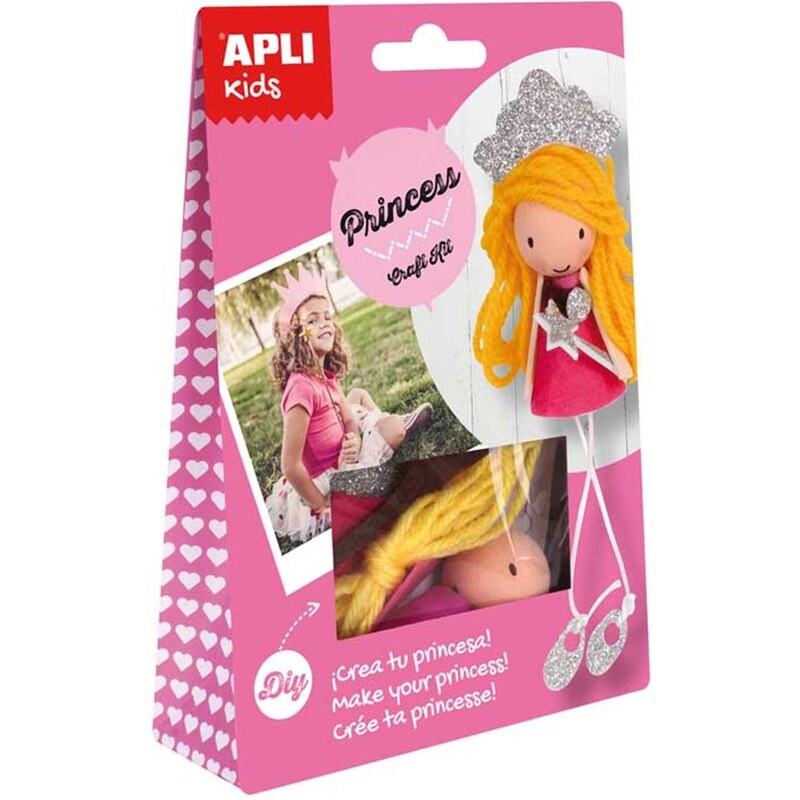 apli kids Kit créatif Princesse - rose