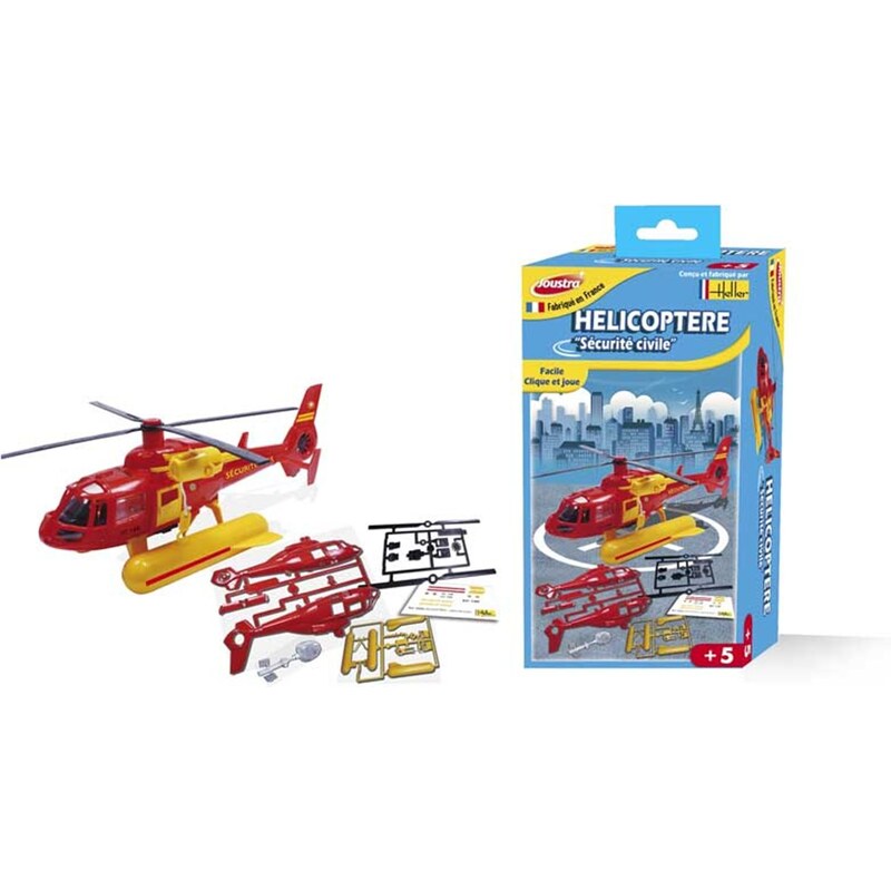 Joustra Kit construction hélicoptère - multicolore