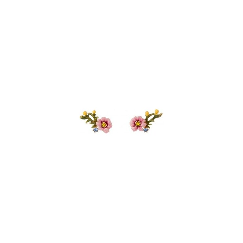 Les Néréides Floraisons sauvages - Boucles d'oreilles - multicolore