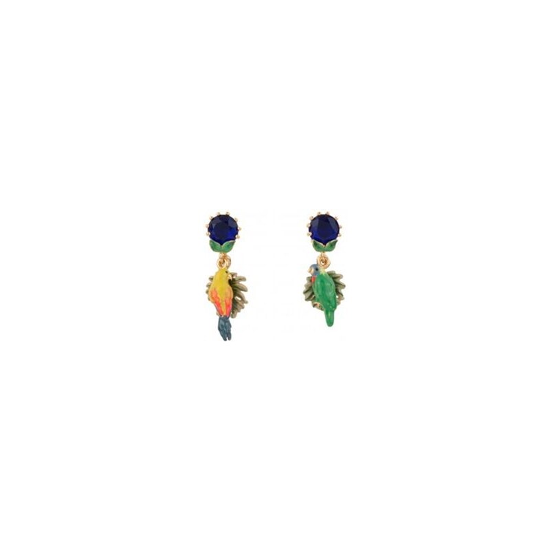 Les Néréides Jungle tropicale - Boucles d'oreilles - multicolore