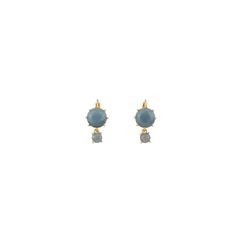 Les Néréides La diamantine bleu - Boucles d'oreilles - bleu