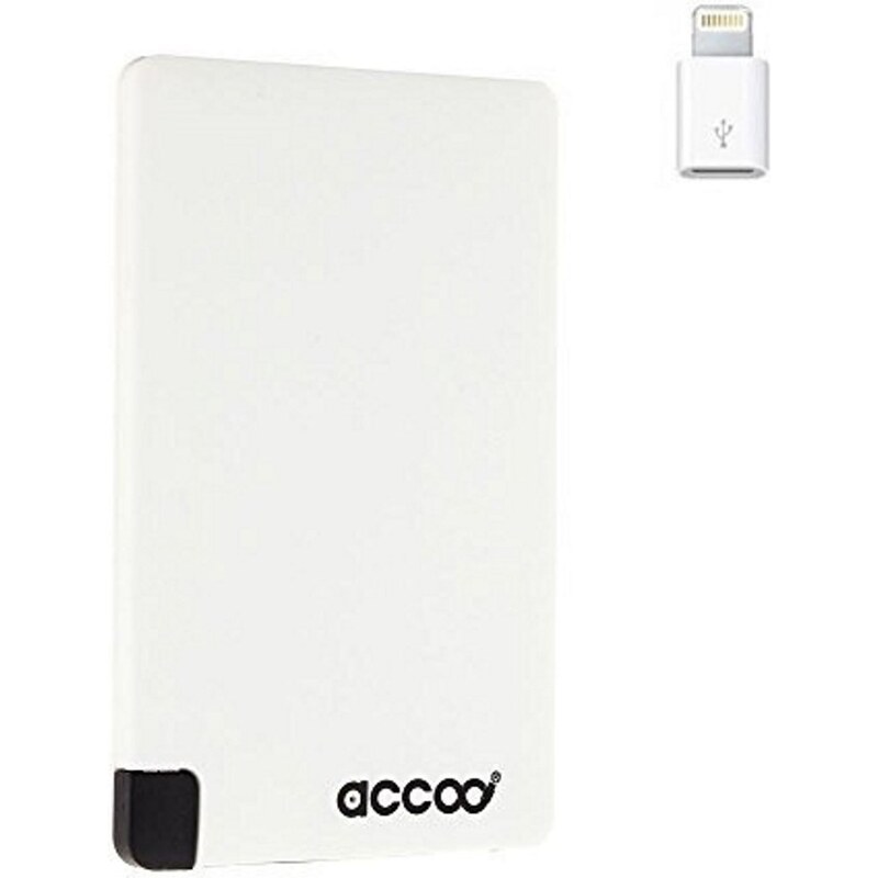 Accoo Chargeur nomade pour Smartphone - blanc