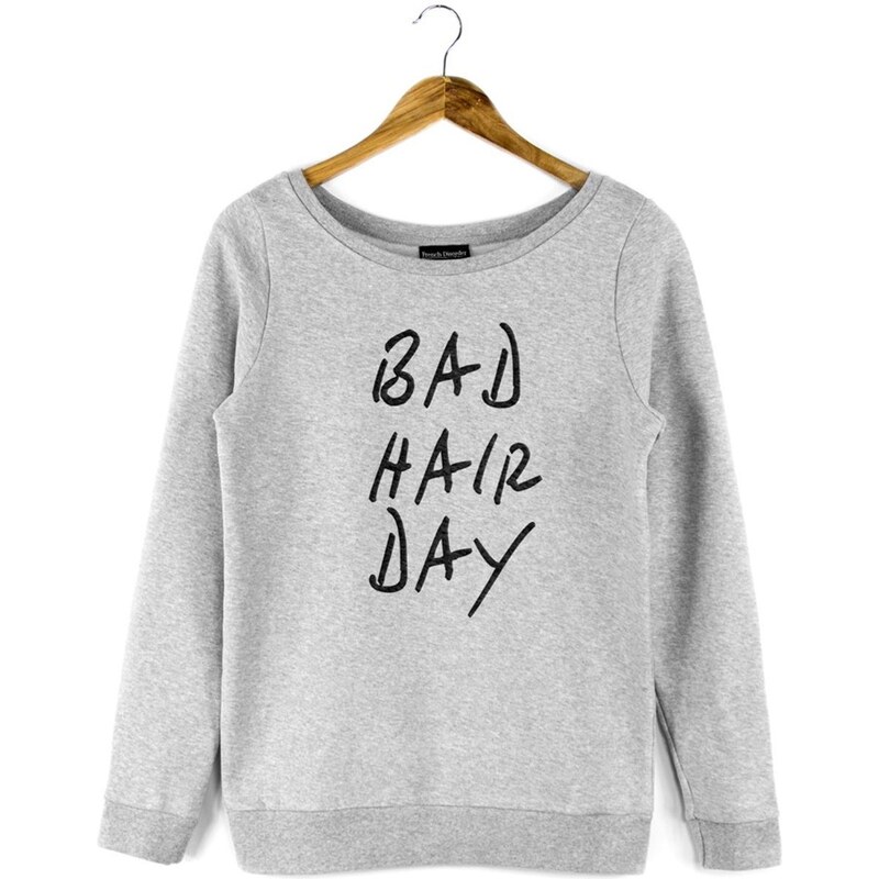 French Disorder Bad Hair Day - Sweat-shirt - gris