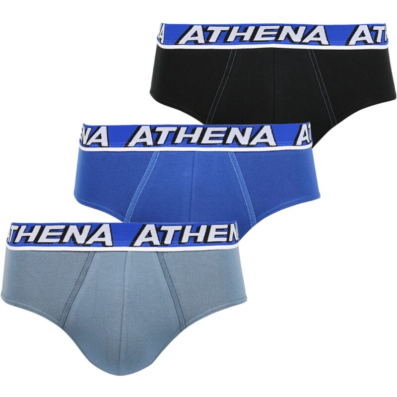 Athena Free Motion - Lot de 3 slips - tricolore