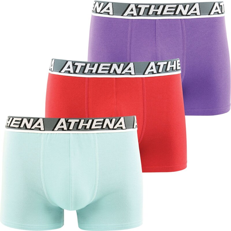Lot de 3 boxers Free Motion Athena