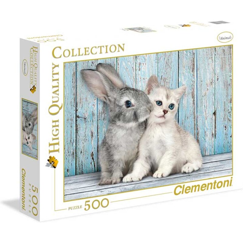 Clementoni Puzzle 500 pièces animalier - multicolore