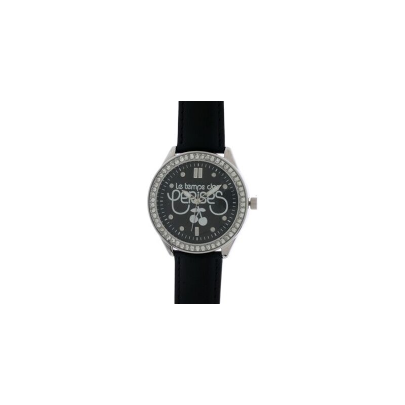 Le Temps des Cerises TC54 - Montre - bracelet en cuir noir