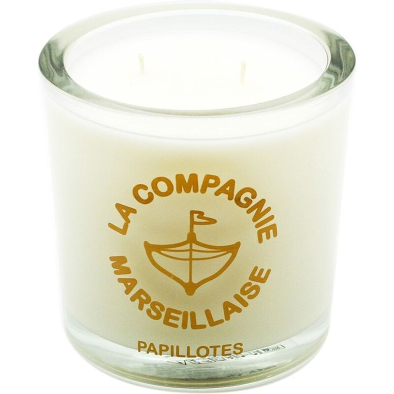 La Compagnie Marseillaise Papillotes - Bougie parfumée - jaune