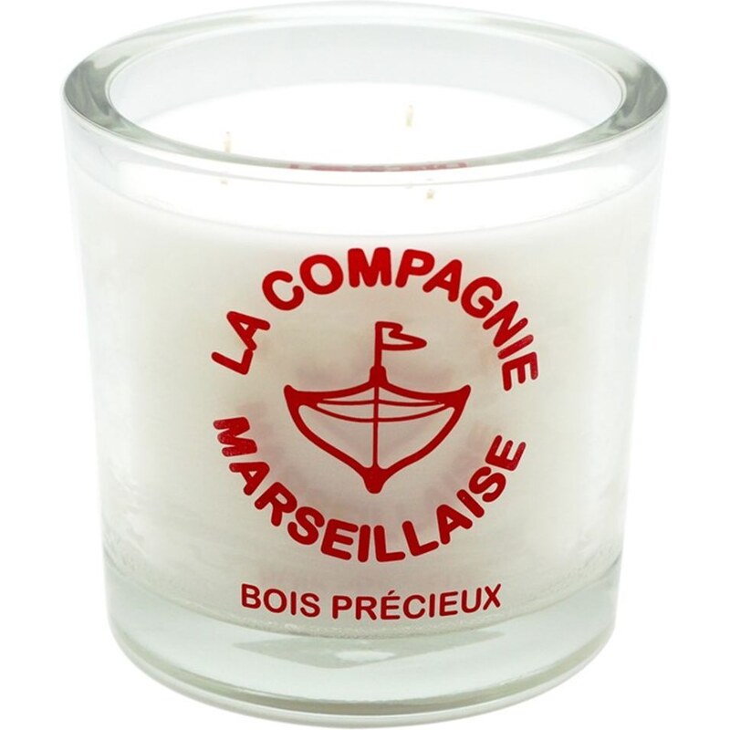 La Compagnie Marseillaise Bois précieux - Bougie parfumée - rouge