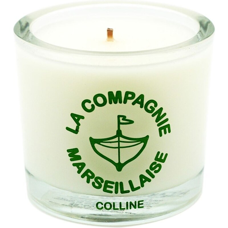 La Compagnie Marseillaise Colline - Bougie parfumée - vert foncé
