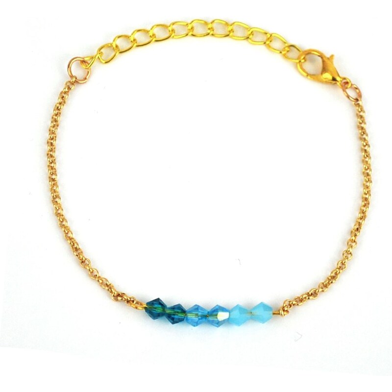 Eclectique Bracelet en plaqué or orné de cristaux de Swarovski®
