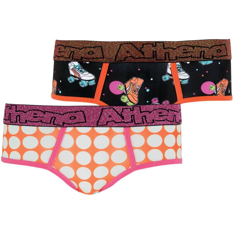 Athena Atomic - Lot de 2 boxers - imprimé